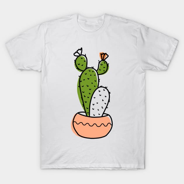 flower pot 7 T-Shirt by salimax